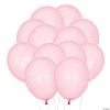 11" Light Pink Latex Balloons - 12 Pc.