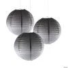 Ombre Hanging Paper Lanterns - 3 Pc.