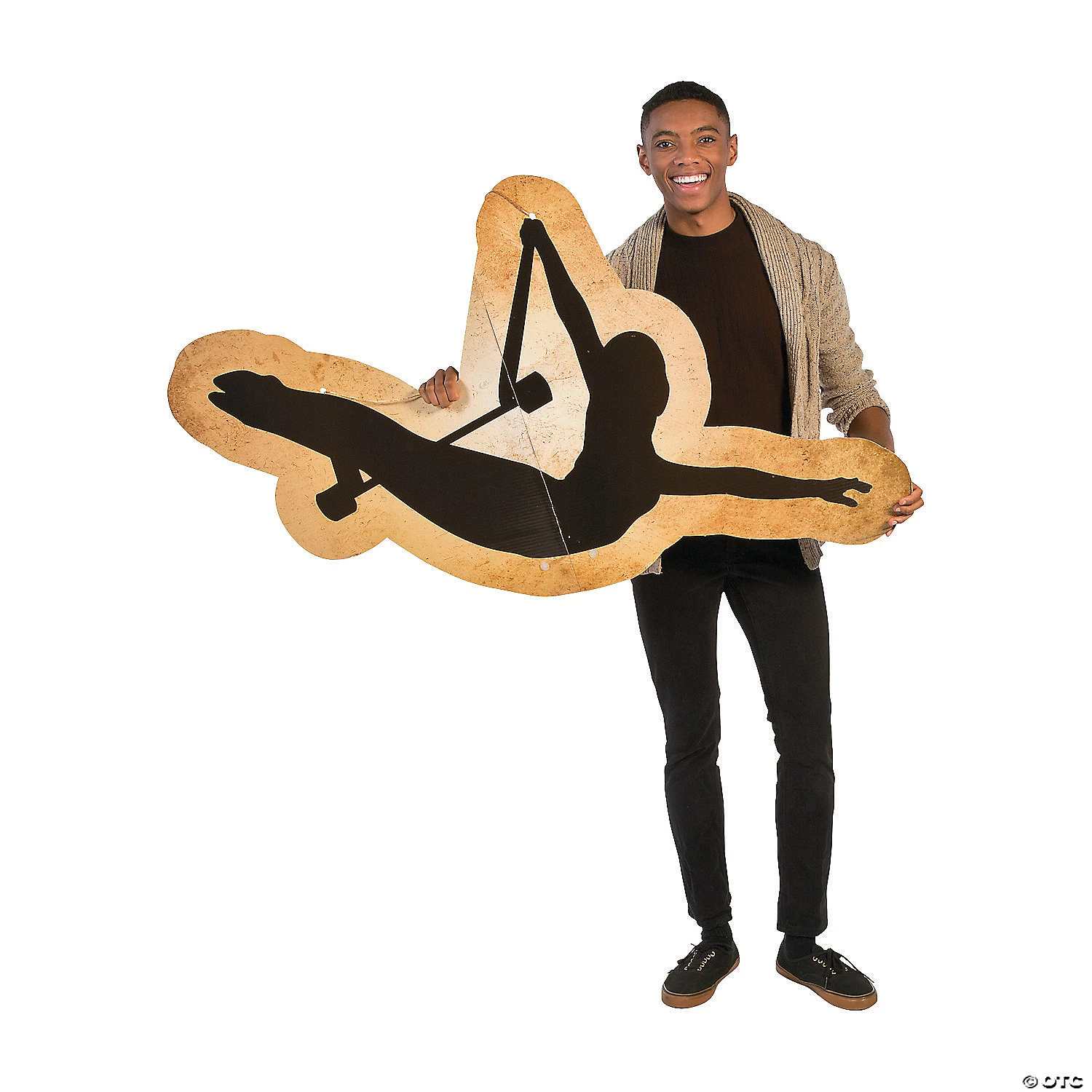 6 Ft. Vintage Circus Acrobat Ceiling Decorations - 2 Pc. 2 6 Ft. Vintage Circus Acrobat Ceiling Decorations - 2 Pc. - Image 2