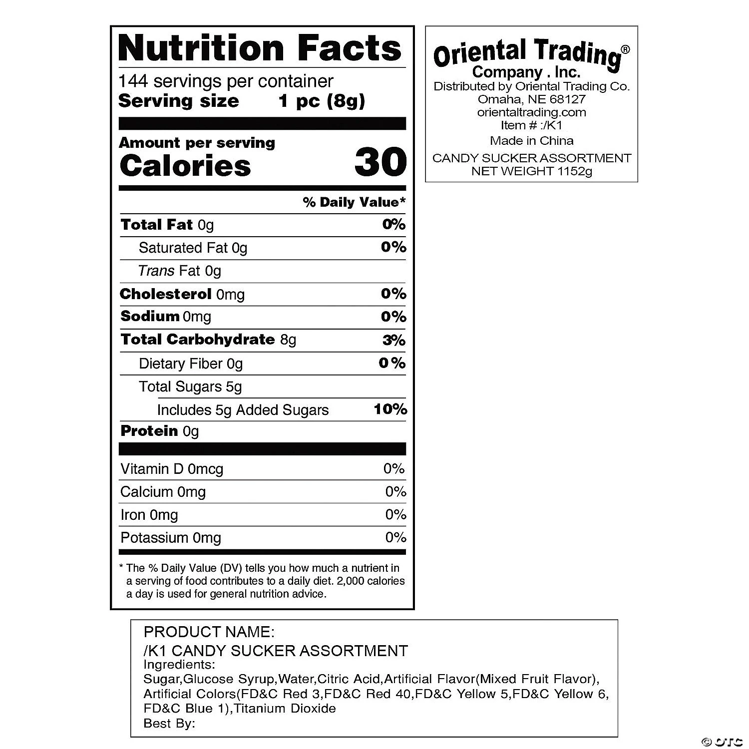 Assorted Fruit Flavors Candy Lollipops - 144 Pc. 2 Assorted Fruit Flavors Candy Lollipops - 144 Pc. - Image 2