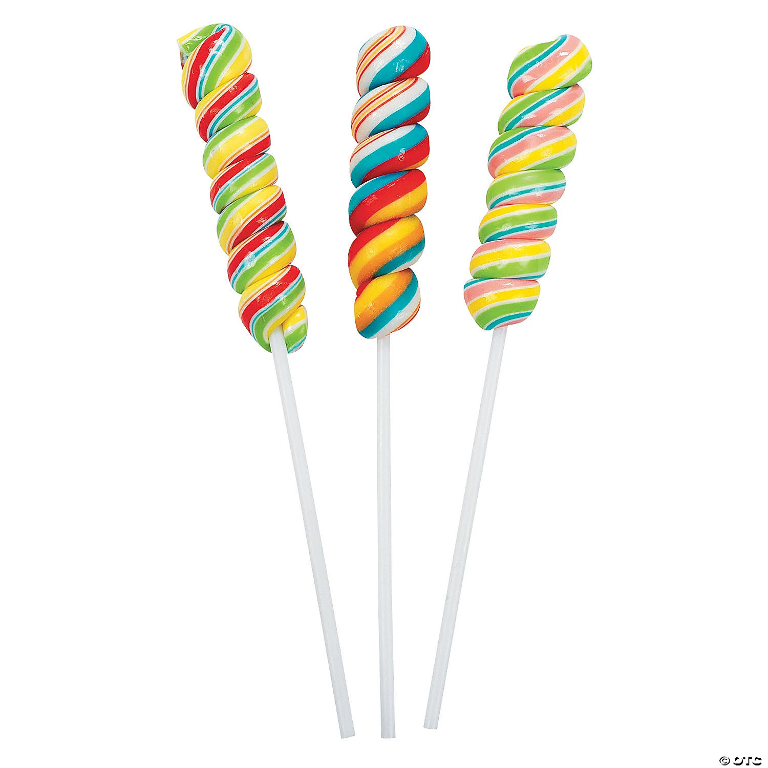Assorted Fruit Flavors Twisty Lollipops - 12 Pc. 1 Assorted Fruit Flavors Twisty Lollipops - 12 Pc.