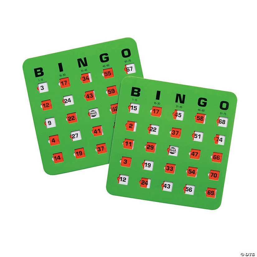 Automatic Bingo Cards - 100 Pc. 1 Automatic Bingo Cards - 100 Pc.