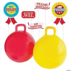 Backyard Carnival Hopper Relay Game