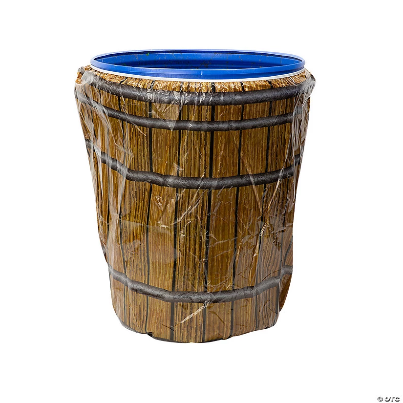Barrel Plastic Trash Can Cover 1 Barrel Plastic Trash Can Cover