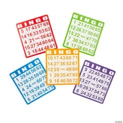 Bingo Cards - 100 Pc.