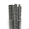 Chevron Paper Straws - 24 Pc.