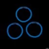 Blue Glow Bracelets - 50 Pc.