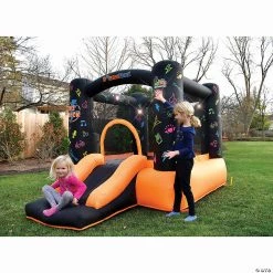 Bounceland Kidz Rock Bounce House with Lights & Sound Interaction -Carnival Sales Store bounceland kidz rock bounce house with lights and sound interaction14097493 a02