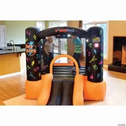 Bounceland Kidz Rock Bounce House with Lights & Sound Interaction -Carnival Sales Store bounceland kidz rock bounce house with lights and sound interaction14097493 a04
