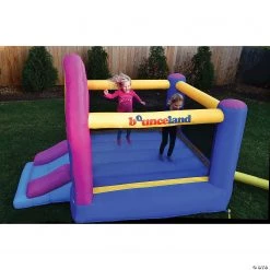Bounceland Rainbow Unicorn Bounce House with Slide -Carnival Sales Store bounceland rainbow unicorn bounce house with slide14097508 a02
