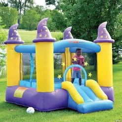 Bounceland Wizard Castle Bounce House -Carnival Sales Store bounceland wizard castle bounce house14097500 a03
