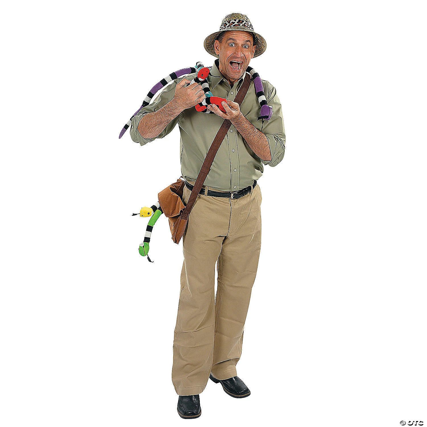 Bright Striped Stuffed Snakes - 12 Pc. 3 Bright Striped Stuffed Snakes - 12 Pc. - Image 3