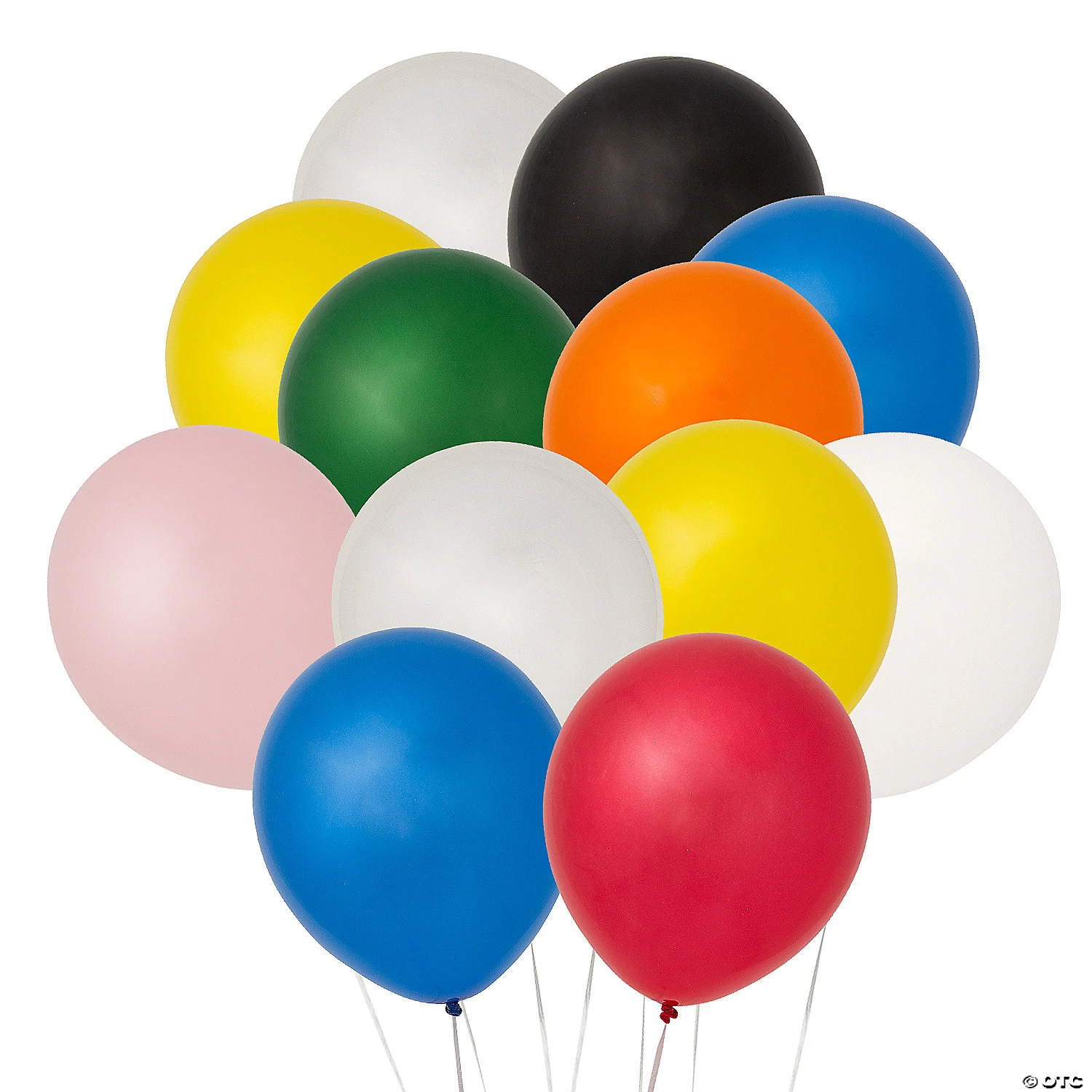 Bulk 11" Latex Balloon Assortment - 500 Pc. 1 Bulk 11" Latex Balloon Assortment - 500 Pc.