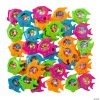 Bulk Fish-Shaped Ring Toss Water Games - 60 Pc.