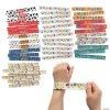 Bulk Fun Icons Slap Bracelet Assortment - 48 Pc.