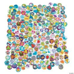 Bulk Mega Fun Mini Button Assortment - 200 Pc.