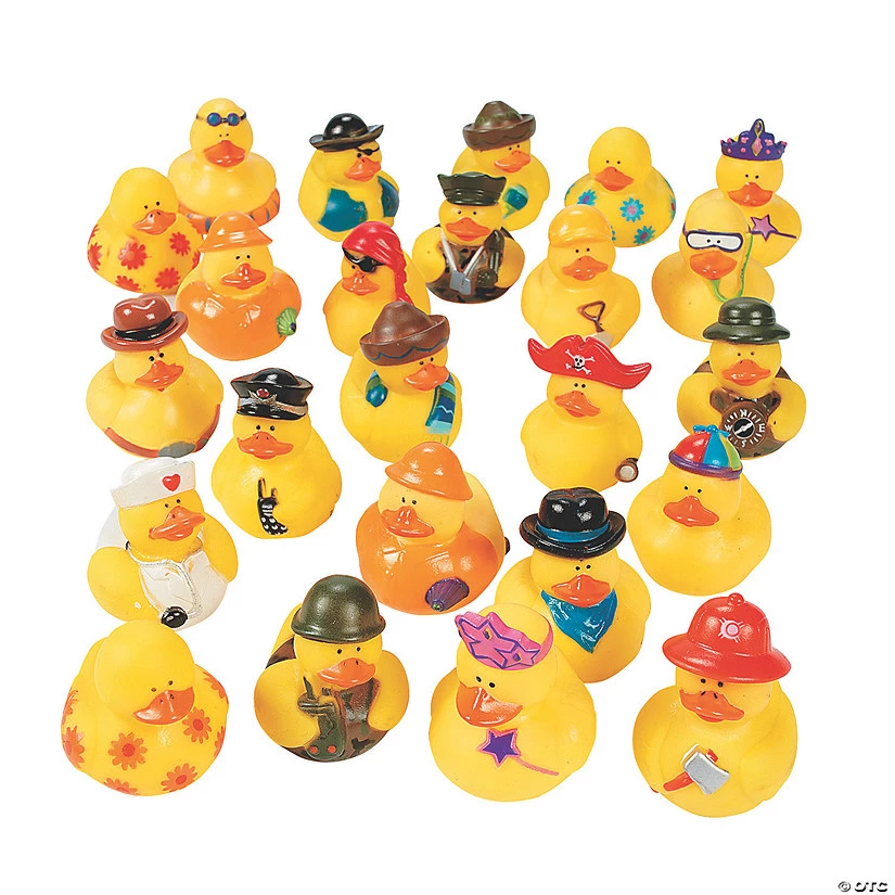 Bulk Mega Rubber Ducky Assortment - 100 Pc. 1 Bulk Mega Rubber Ducky Assortment - 100 Pc.