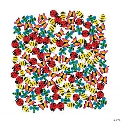 Bulk Mini Insect Erasers - 144 Pcs.