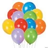 Bulk Round 9" Latex Balloons - 144 Pc.