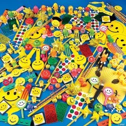 Bulk Smile Face Novelty Assortment - 250 Pc.