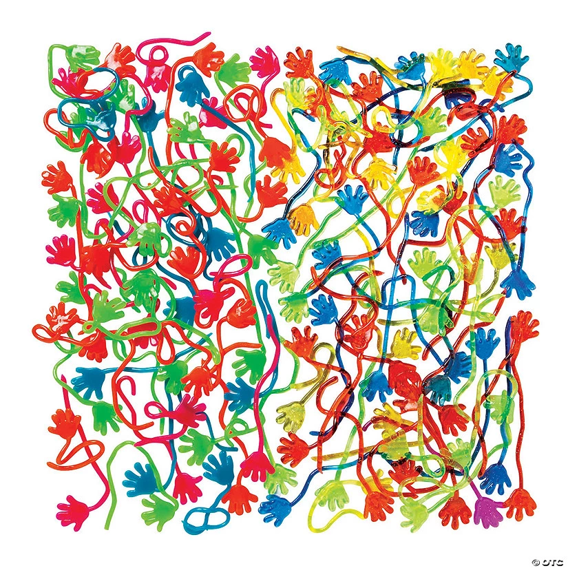 Bulk Sticky Hands Assortment - 288 Pc. 1 Bulk Sticky Hands Assortment - 288 Pc.