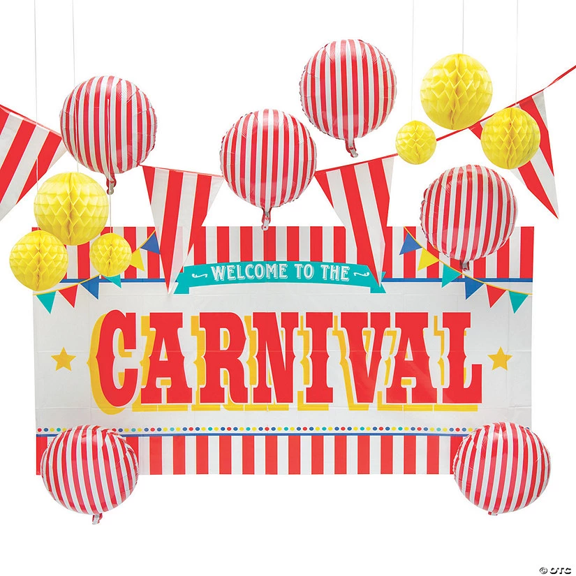 Carnival Decorating Kit - 14 Pc. 1 Carnival Decorating Kit - 14 Pc.
