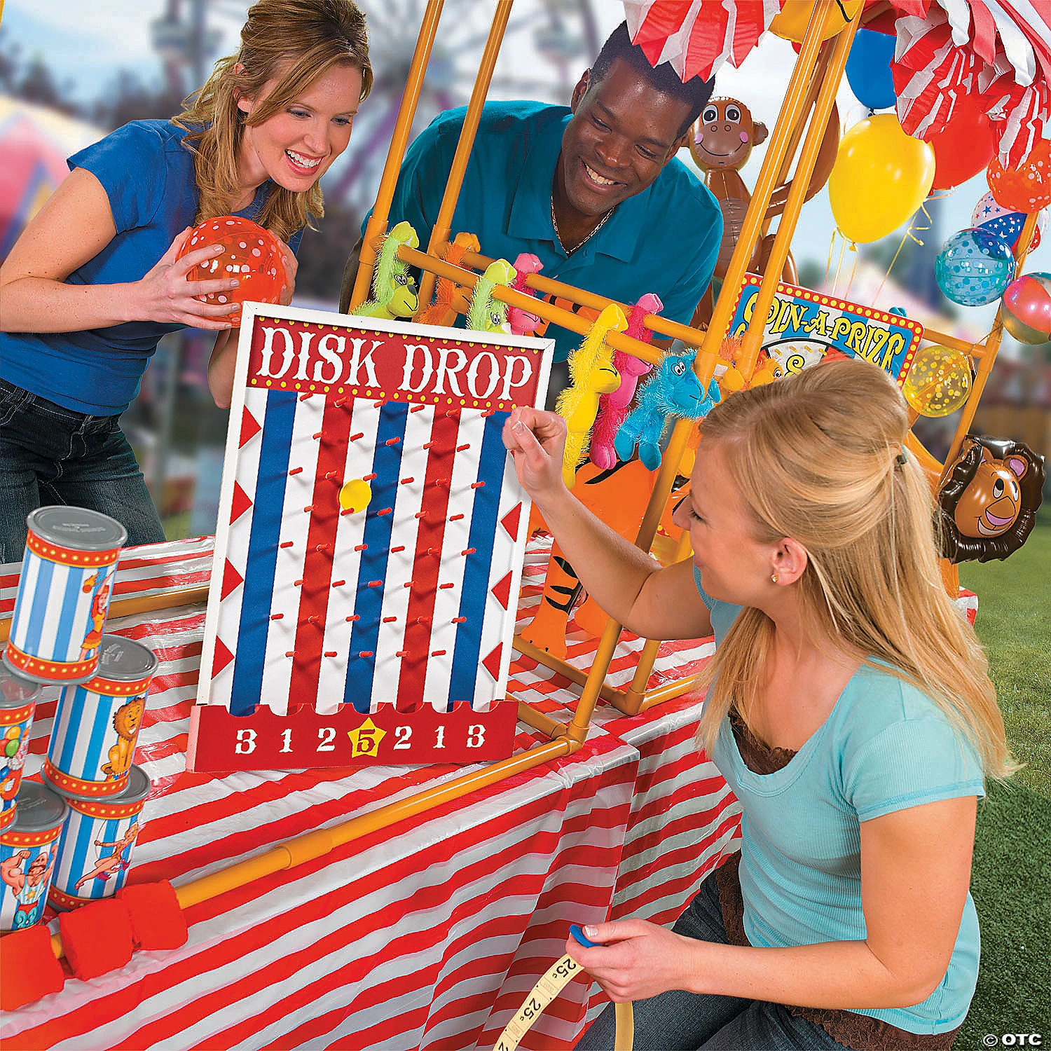 Carnival Disk Drop Game 3 Carnival Disk Drop Game - Image 3
