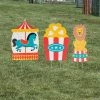 Carnival Icons Yard Signs - 3 Pc.
