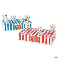 Carnival Treat Stand with Cones - 25 Pc.