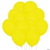 Citrine Yellow 11" Latex Balloons - 12 Pc.