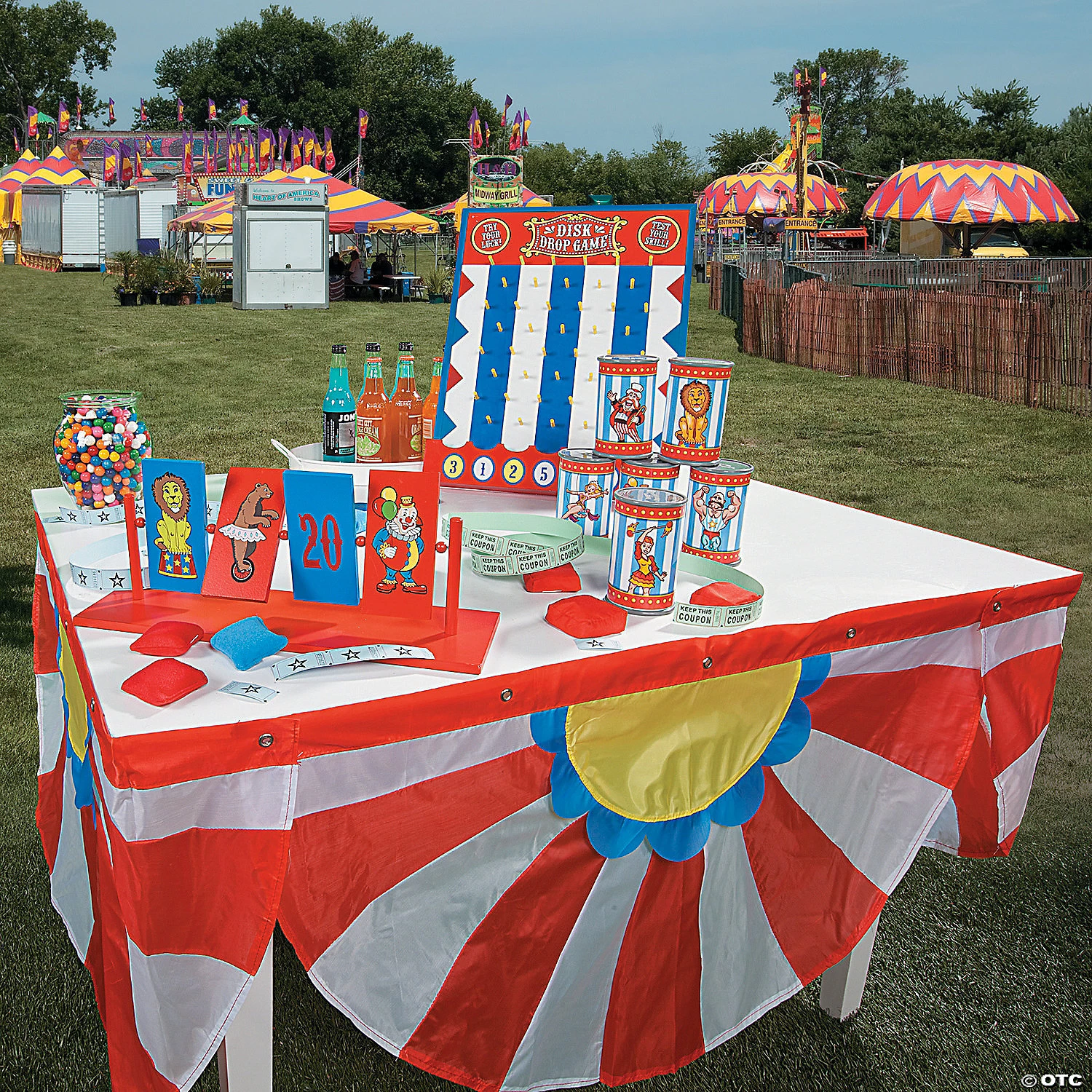 Cloth Carnival Bunting 2 Cloth Carnival Bunting - Image 2