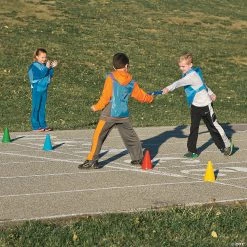 Colorful Traffic Cones - 12 Pc. -Carnival Sales Store colorful traffic cones 12 pc 20 184 a03