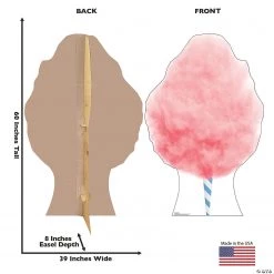 Cotton Candy Cardboard Stand-Up 5 Cotton Candy Cardboard Stand-Up -Carnival Sales Store cotton candy cardboard stand up13960077 a02