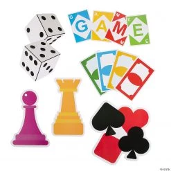 Game Night Cutouts - 6 Pc.
