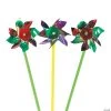 Glimmering Metallic Pinwheels - 72 Pc.