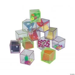Glitter Cube Brain Teasers - 24 Pc.