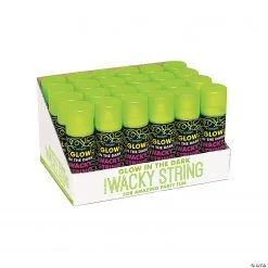 Glow-in-the-Dark Wacky String® Spray -Carnival Sales Store glow in the dark wacky string sup sup spray13958756 a01