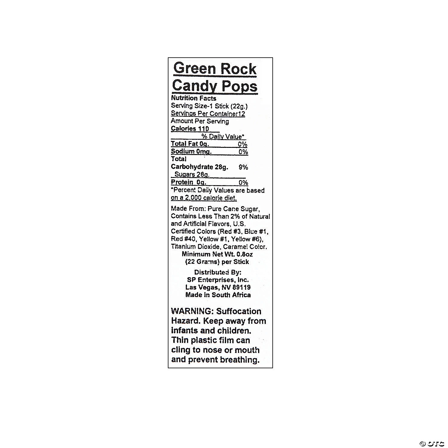 Rock Candy Lollipops - 12 Pc. 2 Rock Candy Lollipops - 12 Pc. - Image 2