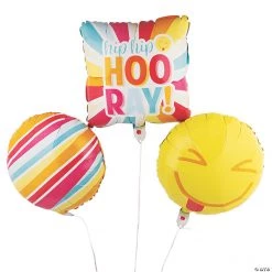 Happy Day 18" Mylar Balloons - 3 Pc.
