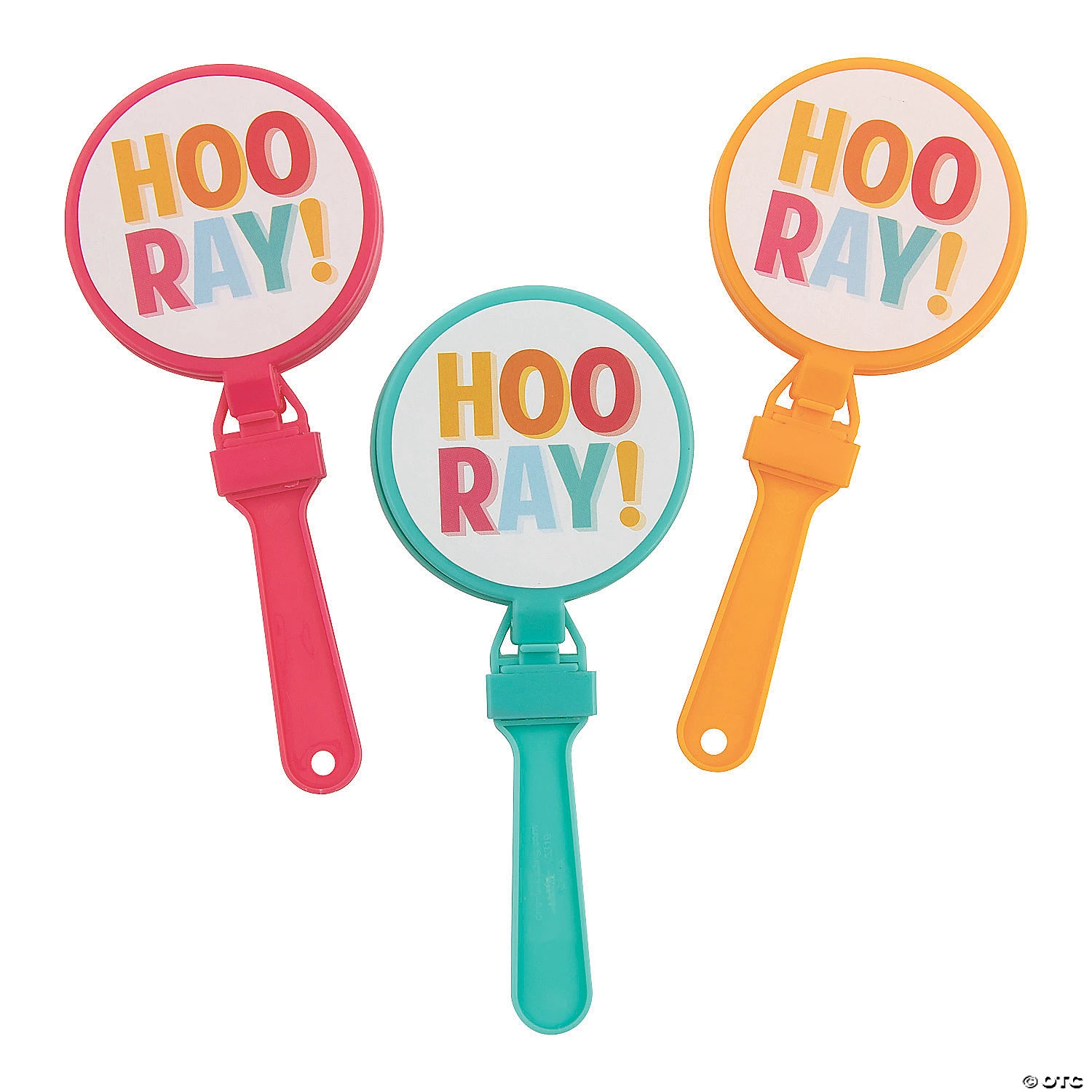 Happy Day Hand Clappers - 12 Pc. 1 Happy Day Hand Clappers - 12 Pc.