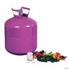 Helium Tank Kit with 50 Balloons and Ribbon
