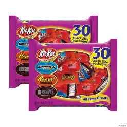 HERSHEY'S All Time Greats Snack Size Assortment - 2 Pack, 15.92oz bags