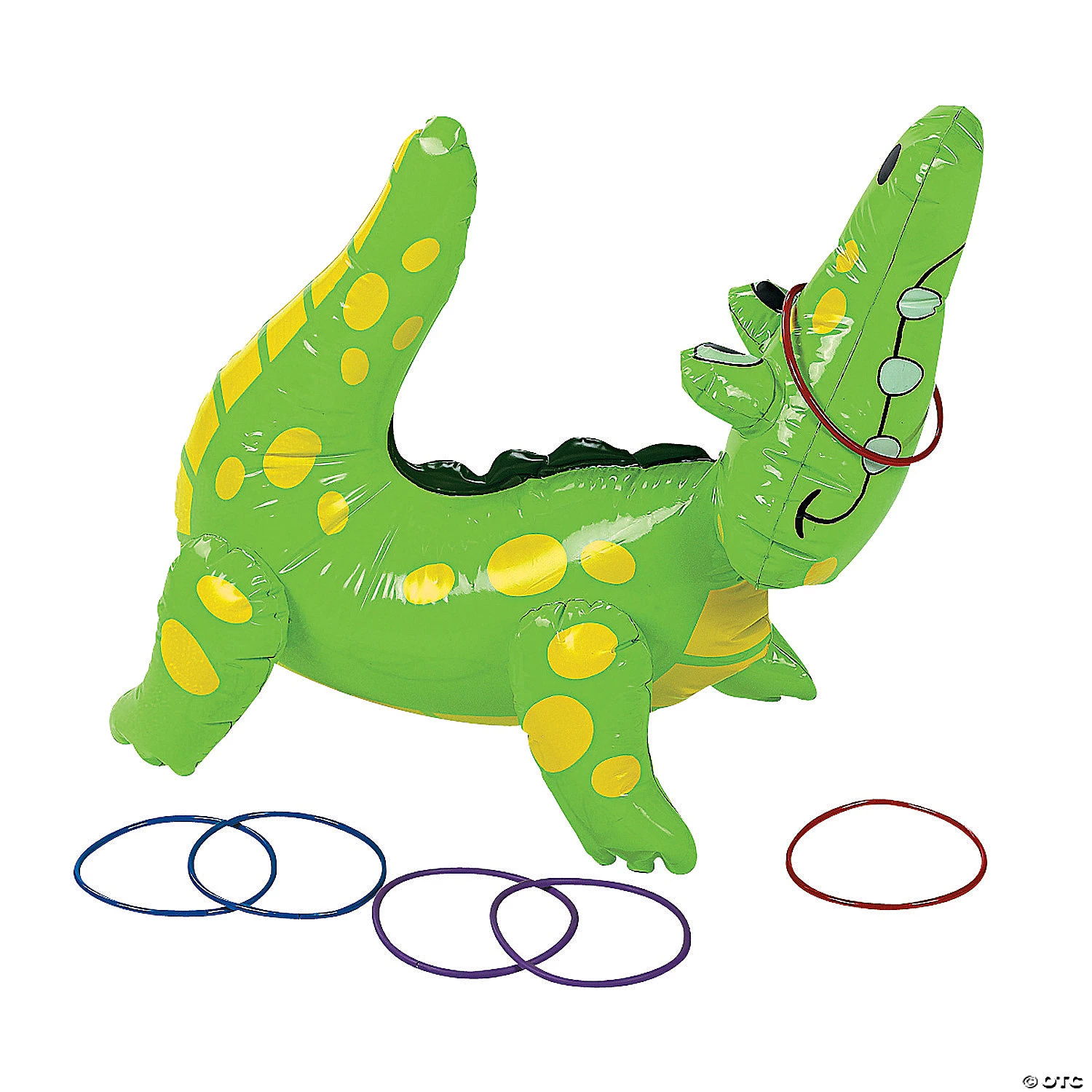 Inflatable Alligator Ring Toss Game 1 Inflatable Alligator Ring Toss Game