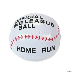 Inflatable Baseballs - 12 Pc.