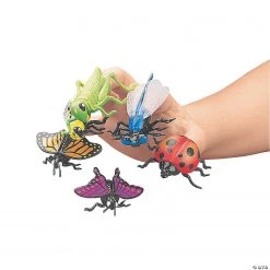 Insect Finger Puppets - 12 Pc. -Carnival Sales Store insect finger puppets 12 pc 12 1860 k