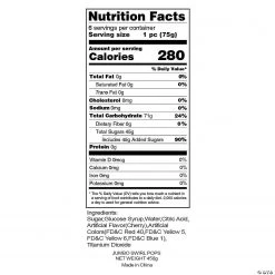 Jumbo Swirl Lollipops - 6 Pc. -Carnival Sales Store jumbo swirl lollipops 6 pc 13724448 a05