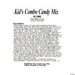 Kid’s Combo Assorted Candy - 206 Pc. -Carnival Sales Store kid s combo assorted candy 206 pc k1398 a05