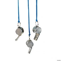 Kids’ Metal Whistles - 12 Pc.