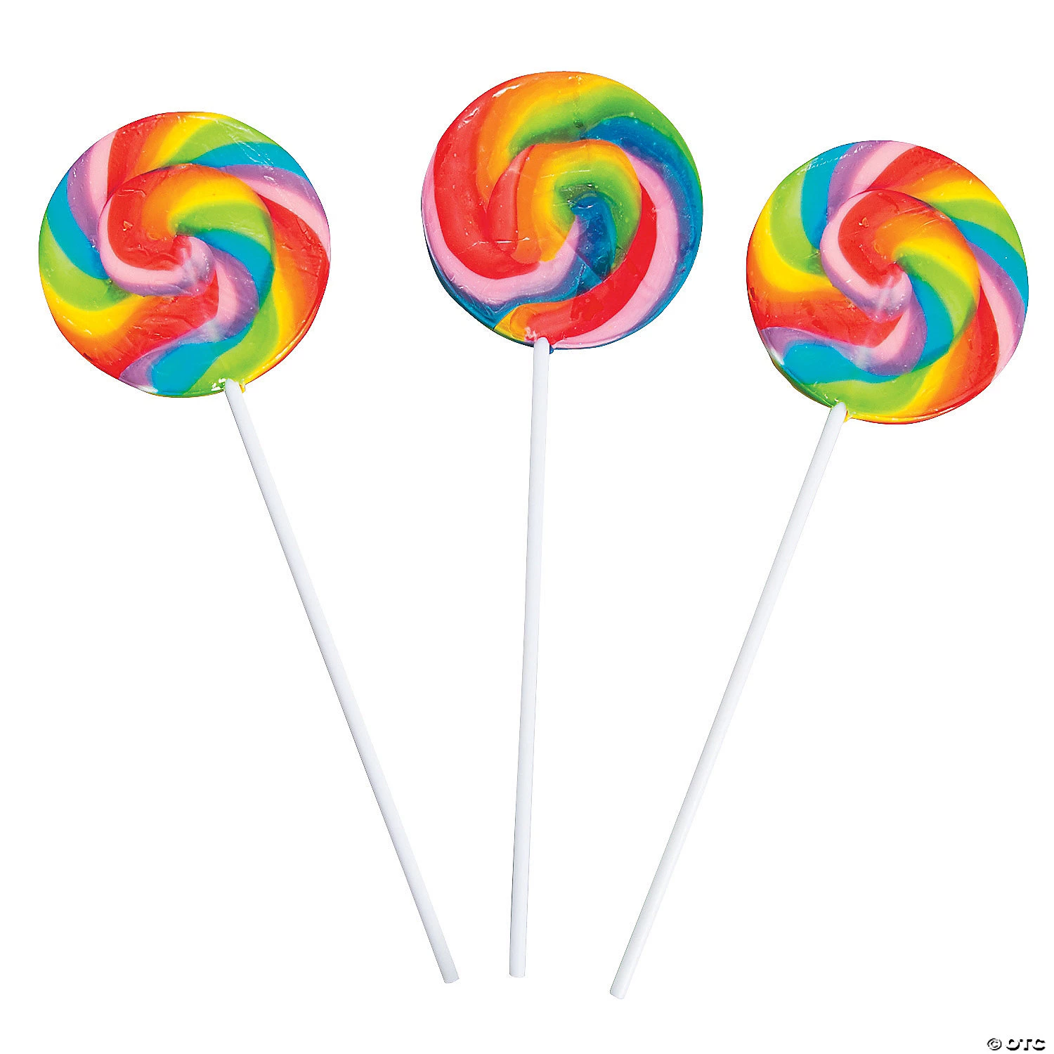 Large Cherry Flavored Swirl Lollipops - 12 Pc. 1 Large Cherry Flavored Swirl Lollipops - 12 Pc.