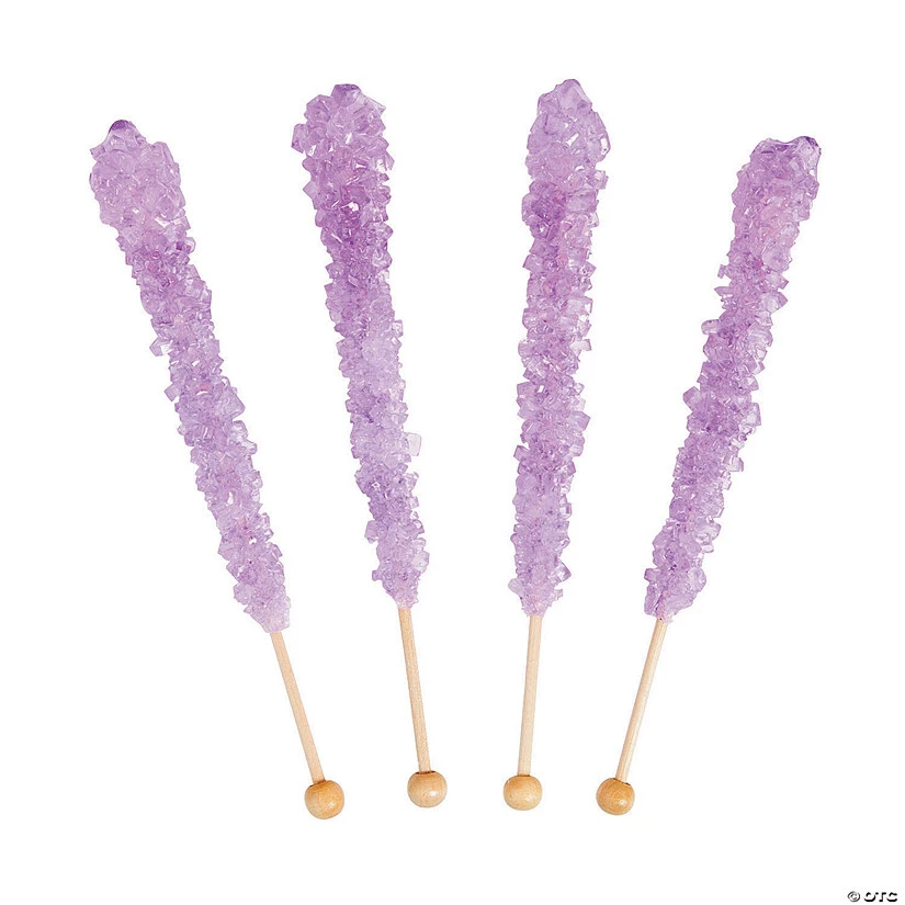 Rock Candy Lollipops - 12 Pc. 1 Rock Candy Lollipops - 12 Pc.